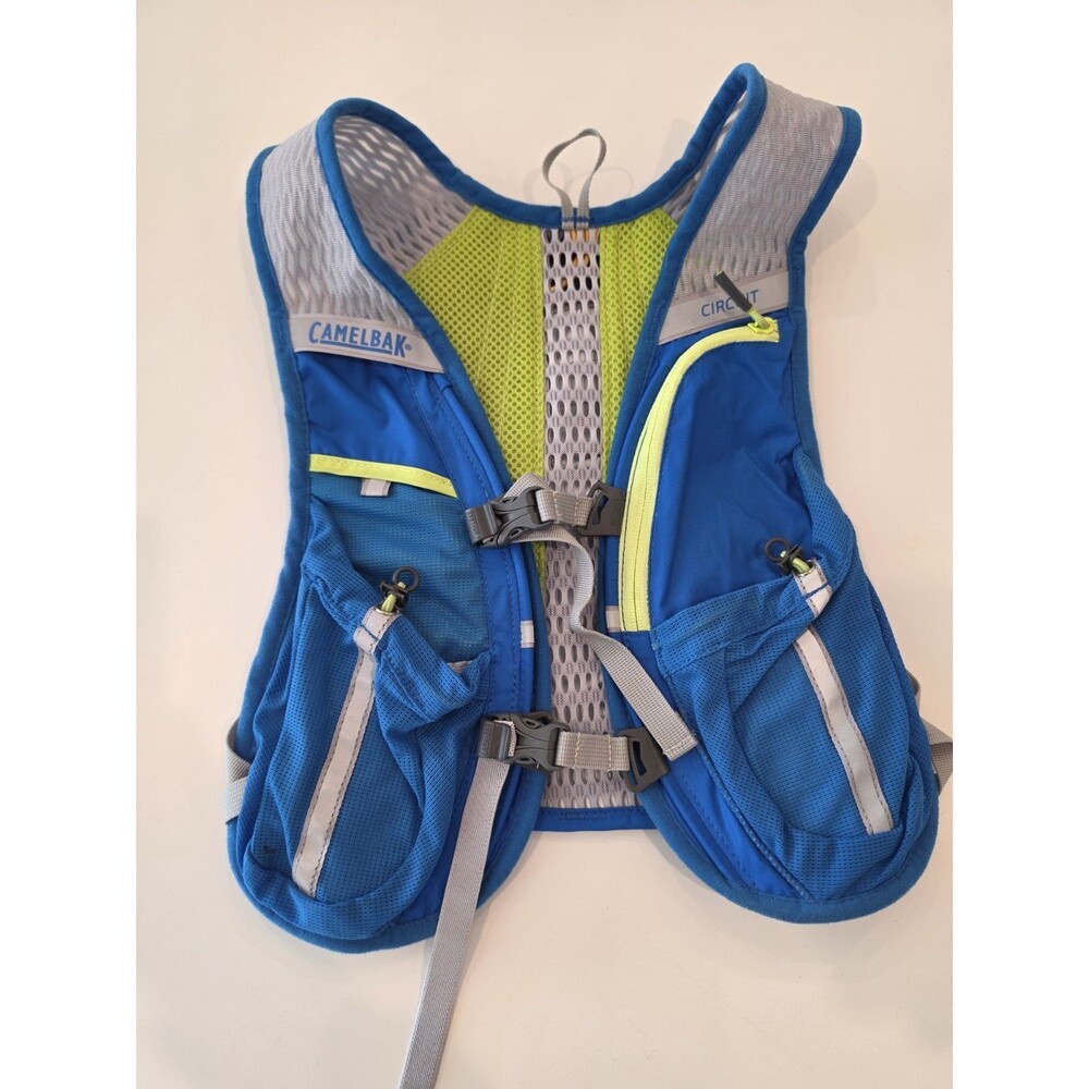 Camelbak Circuit Womens Hydration Running Vest Marathon Blue Green Lightweit